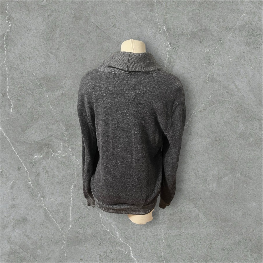 Black Pony Gray Cardigan - Picture 6 of 6